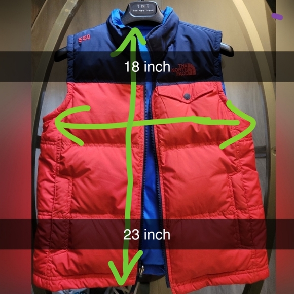 The north face  vest 550 - Picture 5 of 5